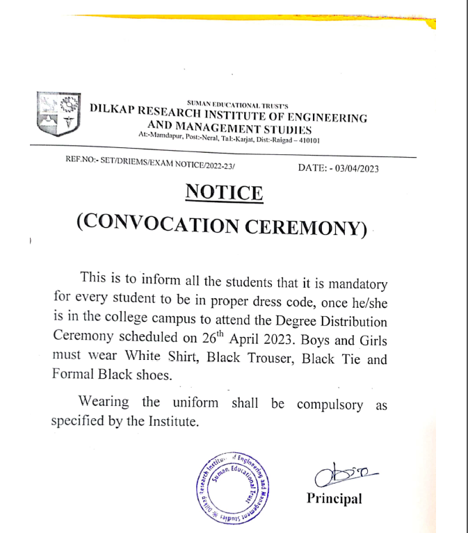 Convocation Ceremony of Pass out batch 2021-22